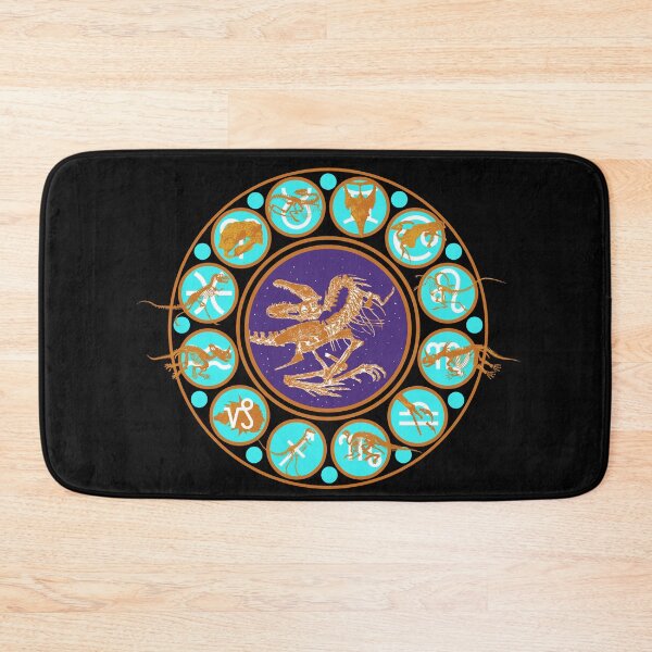 Item preview, Dinosaur Park Formation Zodiac designed and sold by Ammonitedreams.
