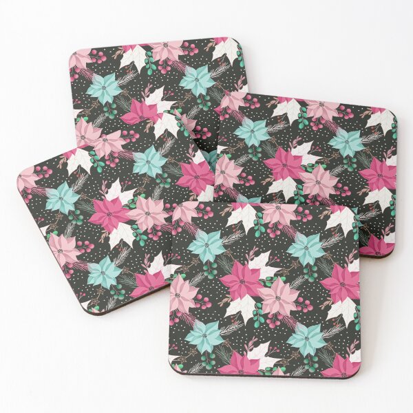 Item preview, Christmas Poinsettia - Pink designed and sold by JaselviiStudio.
