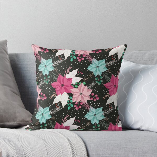 Item preview, Christmas Poinsettia - Pink designed and sold by JaselviiStudio.