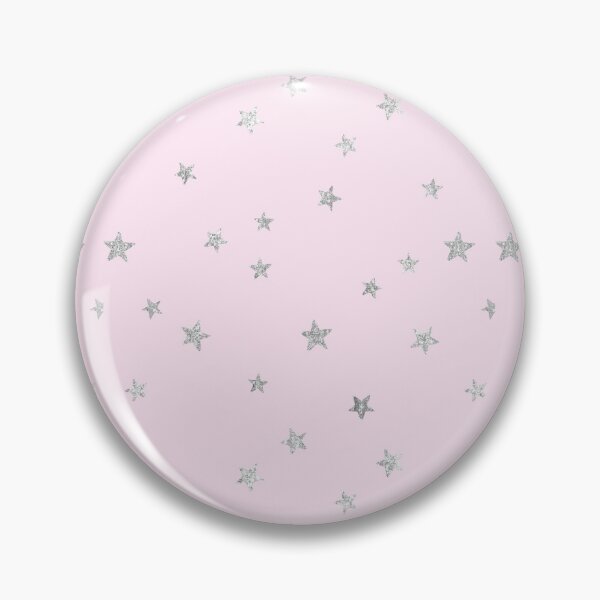 Item preview, Pretty Y2K Glitter Stars Design in Baby Pink designed and sold by Femme Pastel Collective.