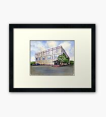 The Office Pam's Painting of Dunder Mifflin Framed Print