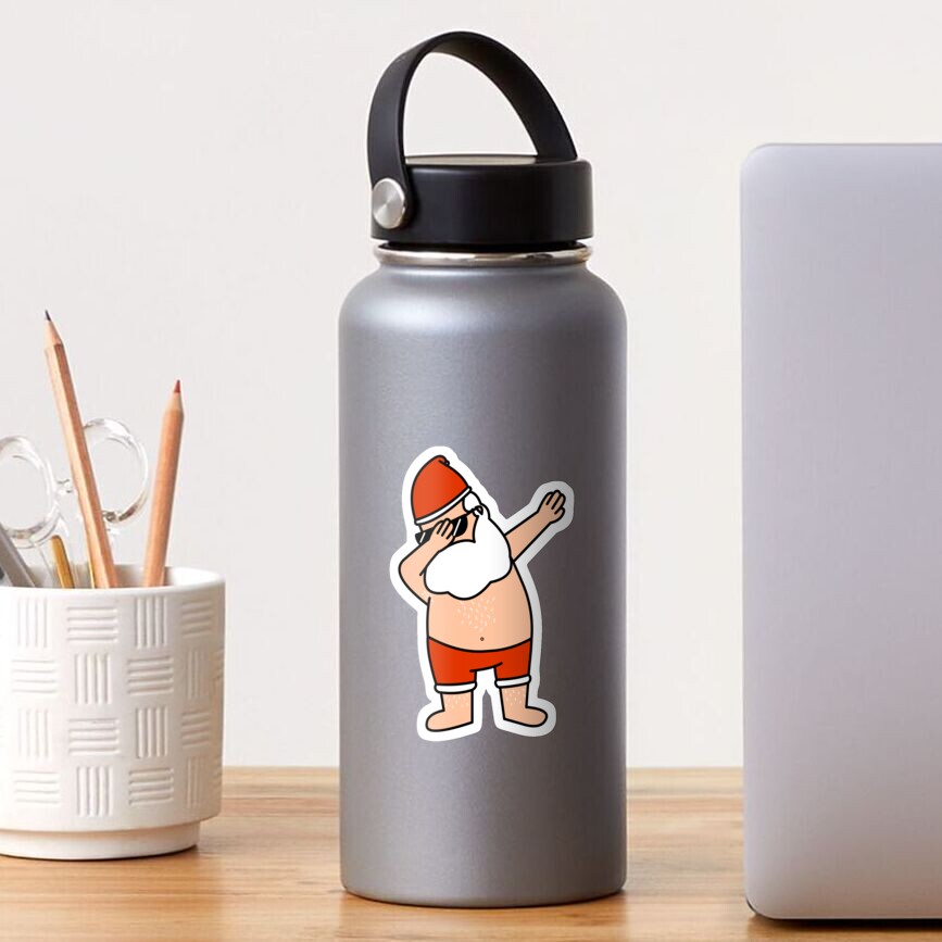Santa's awake Sticker
