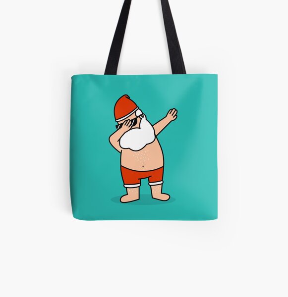 Santa's awake All Over Print Tote Bag