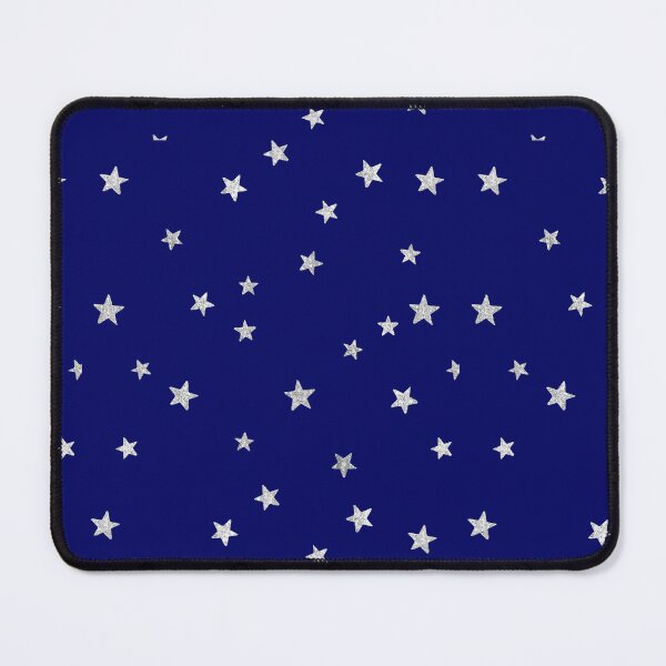 Item preview, Pretty Y2K Glitter Stars Design in Royal Blue designed and sold by Femme Pastel Collective.