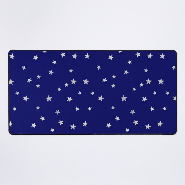 Item preview, Pretty Y2K Glitter Stars Design in Royal Blue designed and sold by Femme Pastel Collective.
