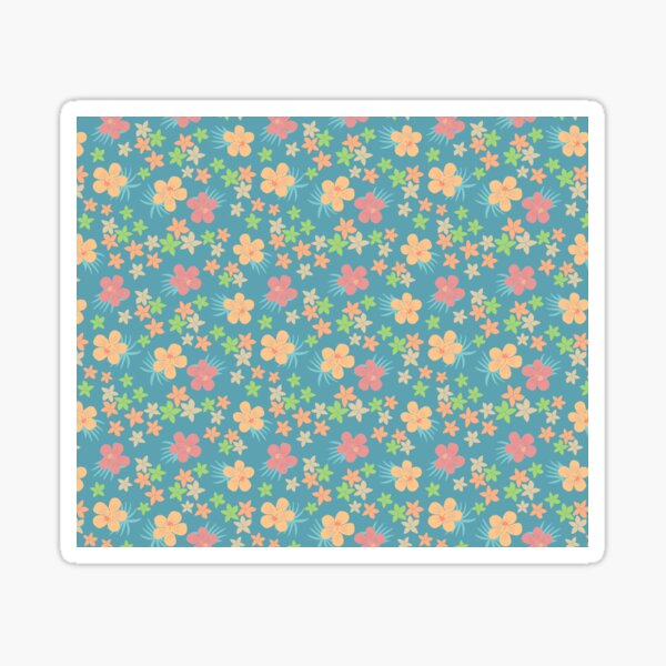 summer flower meadow Sticker