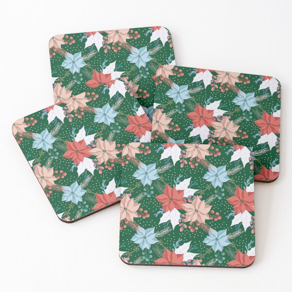 Item preview, Christmas Poinsettia - Green designed and sold by JaselviiStudio.