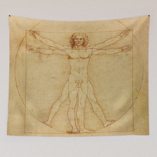 Item preview, Da Vinci Vitruvian Man Poster designed and sold by Teetans.