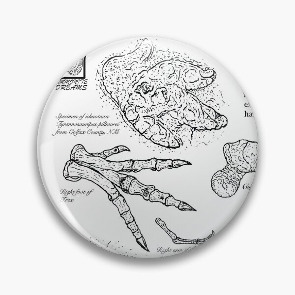 Item preview, Trace Fossils of the Tyrant King  designed and sold by Ammonitedreams.