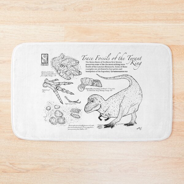 Item preview, Trace Fossils of the Tyrant King  designed and sold by Ammonitedreams.