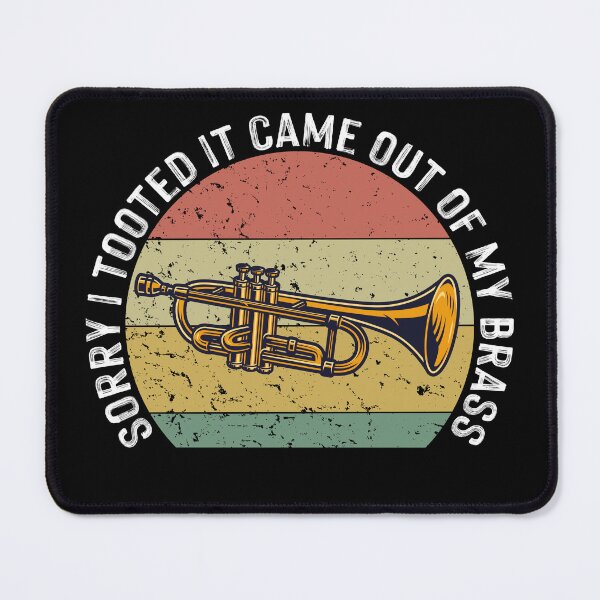 Item preview, funny trumpet sarcastic trumpet player jazz trombone designed and sold by Msadk.
