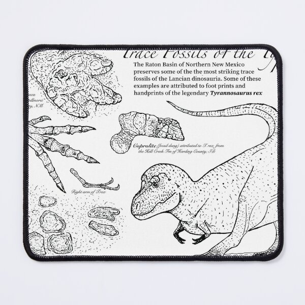 Item preview, Trace Fossils of the Tyrant King  designed and sold by Ammonitedreams.