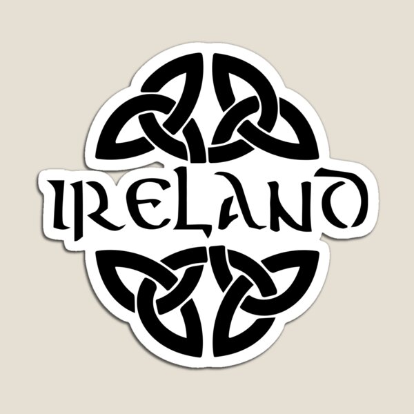 Aperçu de l'œuvre L'Irlande dans un style celtique créée et vendue par TrueCelt.