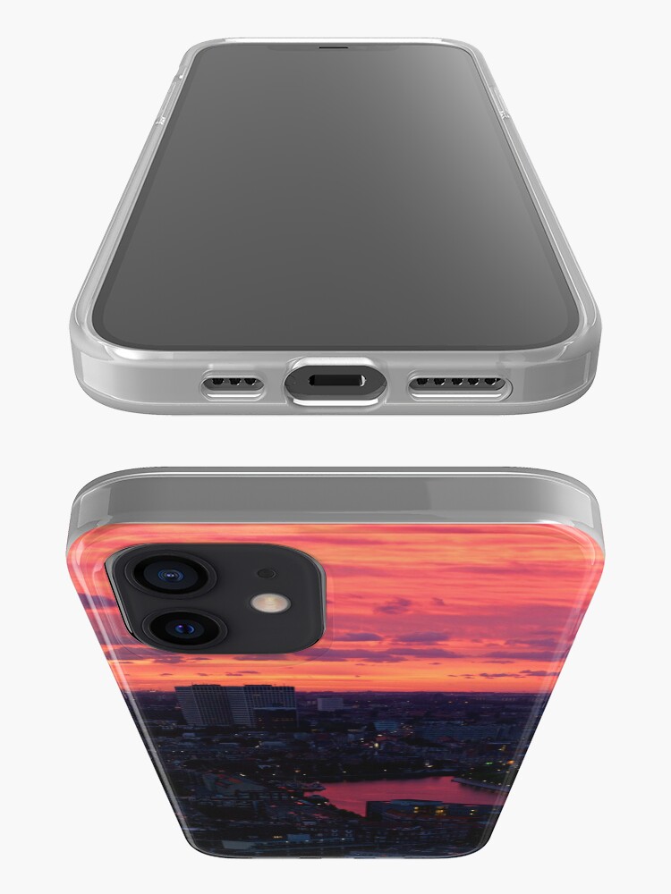 Alternate view of Rotterdam at Sunset, from Euromast iPhone Case & Cover
