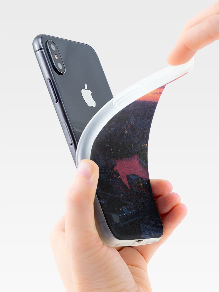 Alternate view of Rotterdam at Sunset, from Euromast iPhone Case & Cover