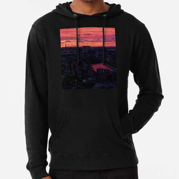 Rotterdam at Sunset, from Euromast Lightweight Hoodie