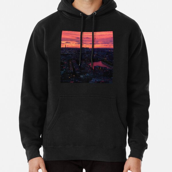 Rotterdam at Sunset, from Euromast Pullover Hoodie