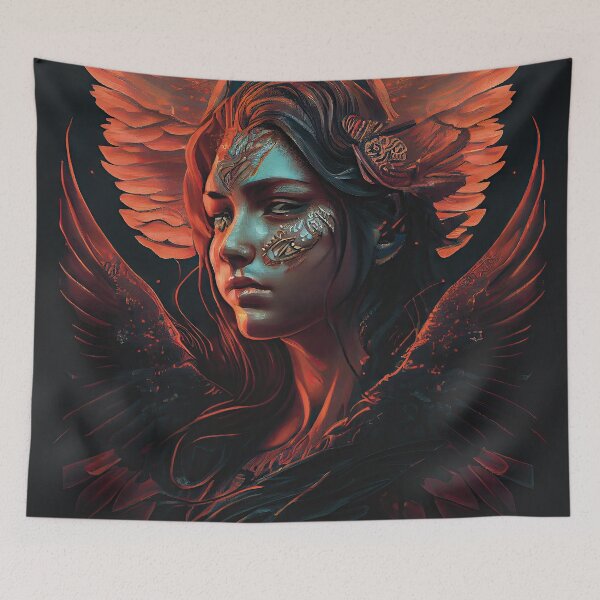 Item preview, Pahaliah Illustration designed and sold by OccultDreams.