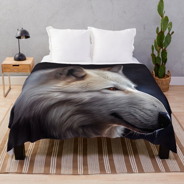 Item preview, Beautiful White Wolf designed and sold by Johnny Furlotte.