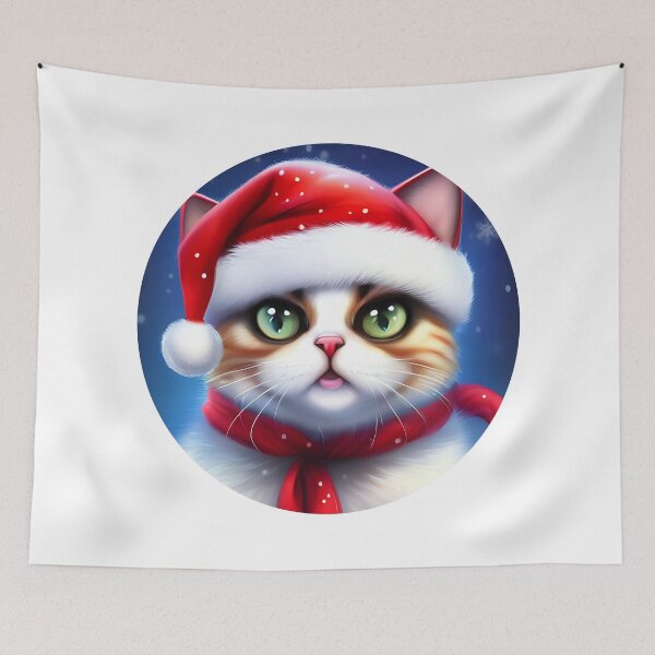 Item preview, Merry Catmas designed and sold by ArtificialCraft.