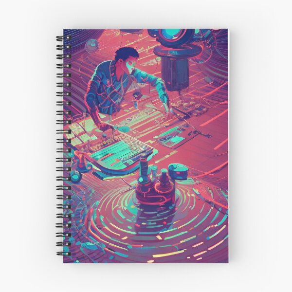 Item preview, Late Night In The Control Room  designed and sold by EsoteraArt.