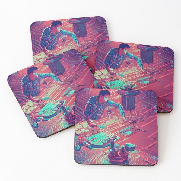Item preview, Late Night In The Control Room  designed and sold by EsoteraArt.