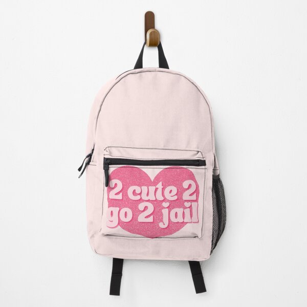 Item preview, 2 Cute 2 Go 2 Jail Pink Heart designed and sold by Pink Ribbon.