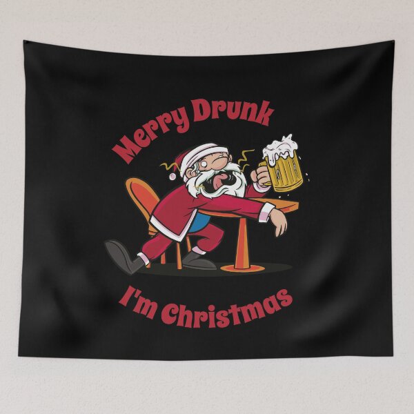 Item preview,  Merry Drunk I'm Christmas -  Drunken Santa Claus designed and sold by Georgy09.