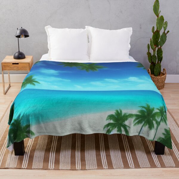 Item preview, Clear Sky Empty Beach View - Tranquility At Last designed and sold by DesignerKin.