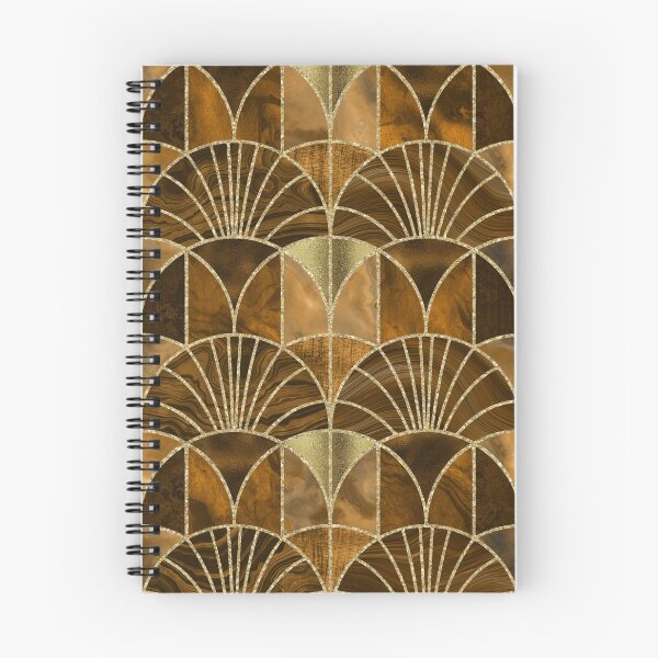 Item preview,  Art Deco Splendid Luxury Elegant Retro Design Amber Gold designed and sold by artsandsoul.