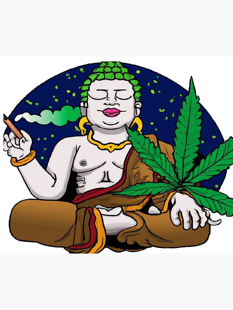 Buddha Playing Guitar Yoga Meditation Funny Zen Party Shirt