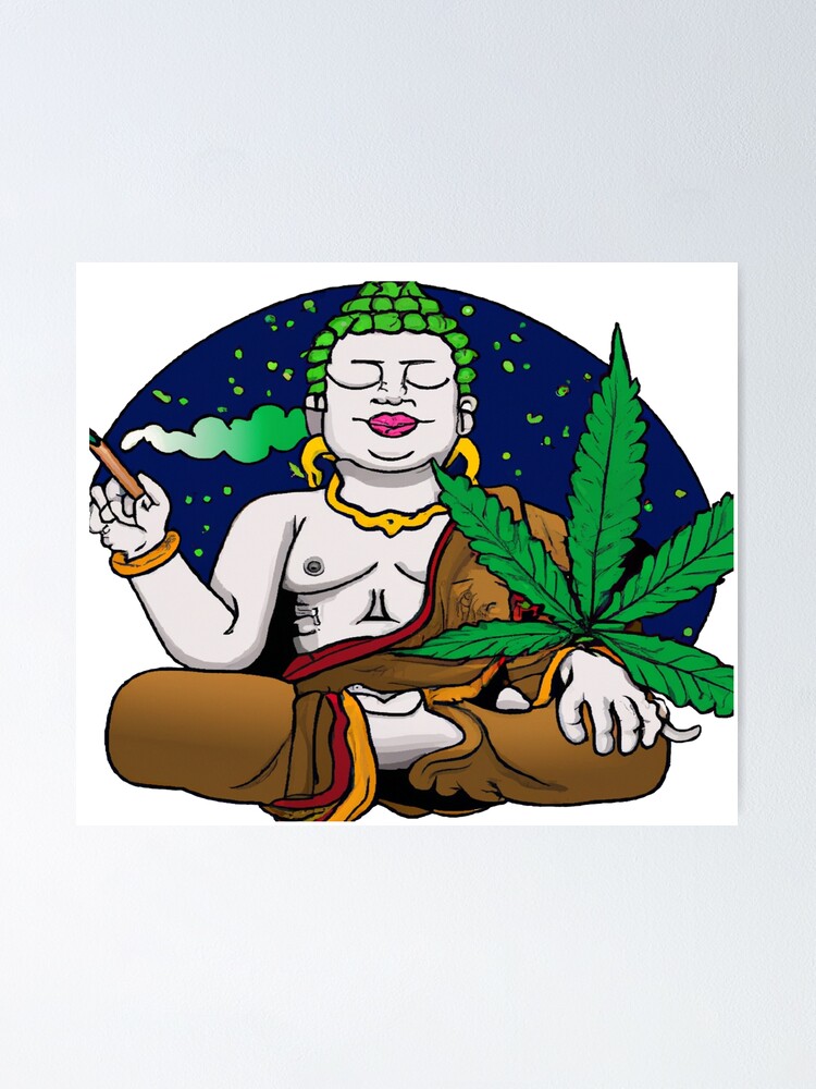 Buddha Playing Guitar Yoga Meditation Funny Zen Party Shirt