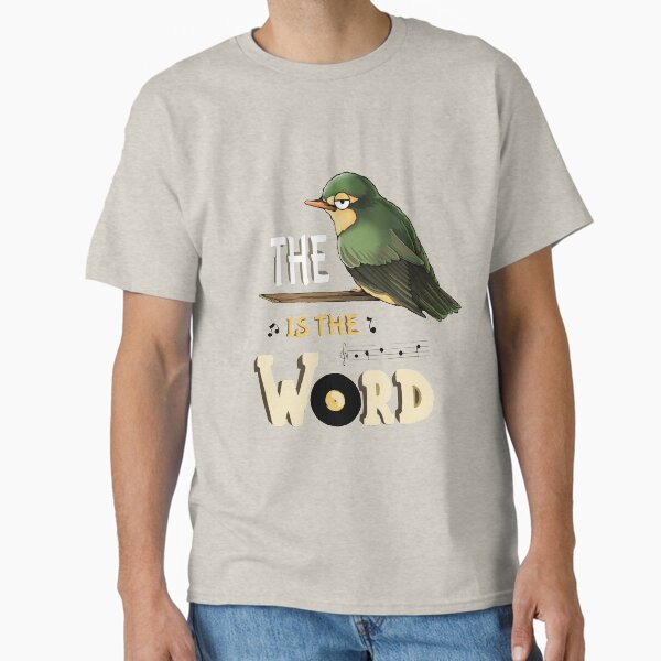 Item preview, The bird is the Word designed and sold by LellusFrank.