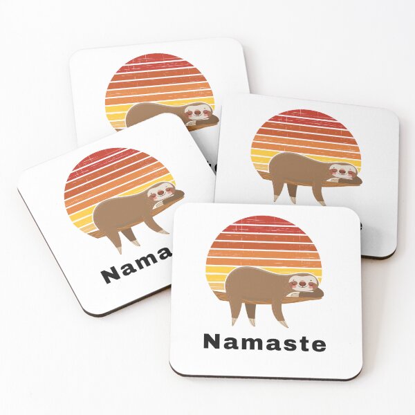 Item preview, Namaste Peaceful Sloth designed and sold by Katherine Winner.