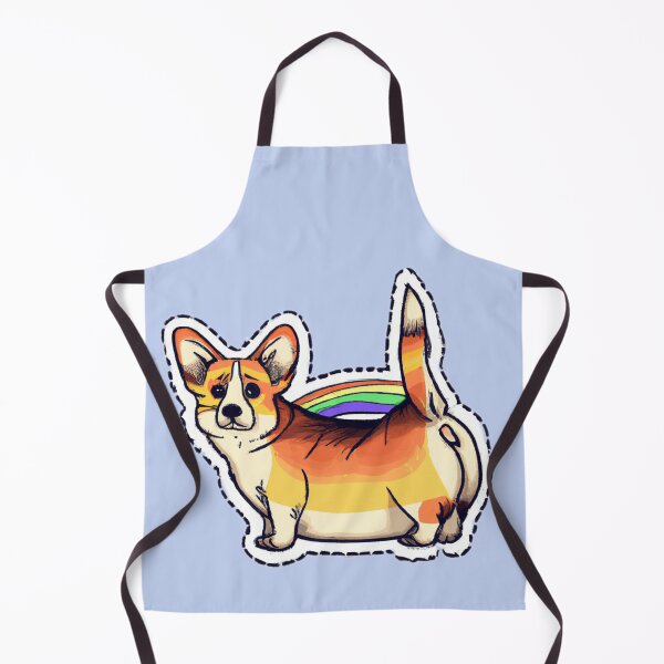 Item preview, Rainbow Corgi Anxious designed and sold by JandyDesign.