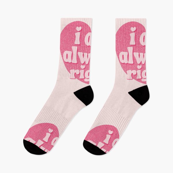 Item preview, I Am Always Right Glitter Pink Heart designed and sold by Pink Ribbon.