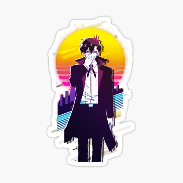 Blood Lad - Staz Sticker for Sale by Ellie Martin