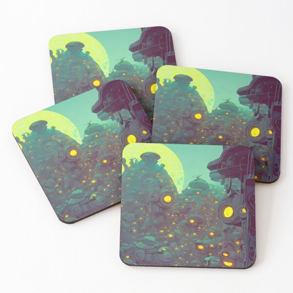 Item preview, Crowded Neighborhood  designed and sold by EsoteraArt.