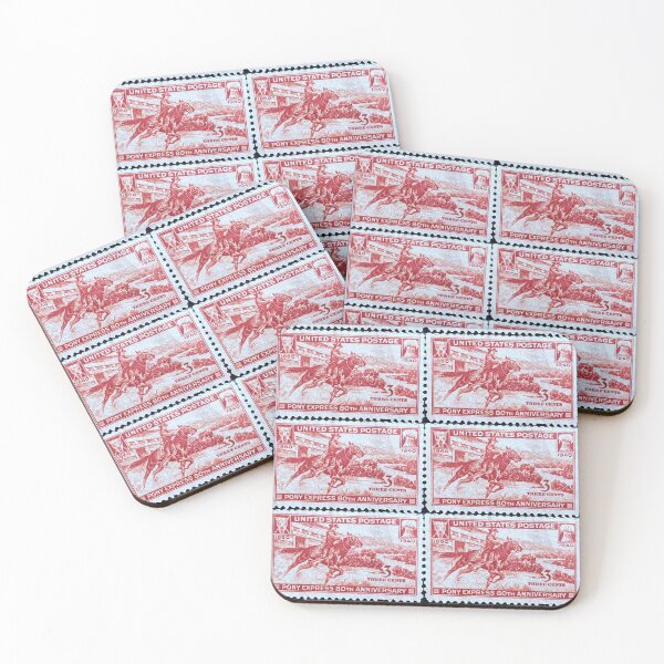 Item preview, Pony Express 1940 Vintage Postage Stamp designed and sold by Factory57.