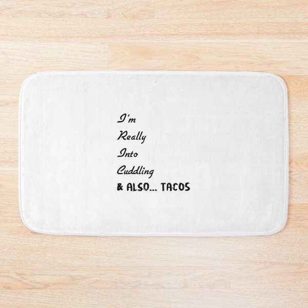 Item preview, Cuddling & Tacos designed and sold by LookUpCreations.