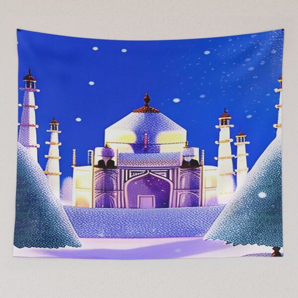 Item preview, Winter in Agra designed and sold by ZvezdanArt.