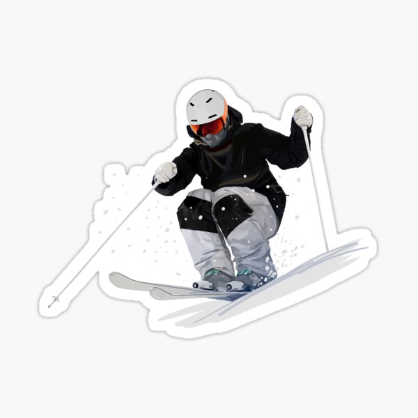 Skiing Stickers for Sale