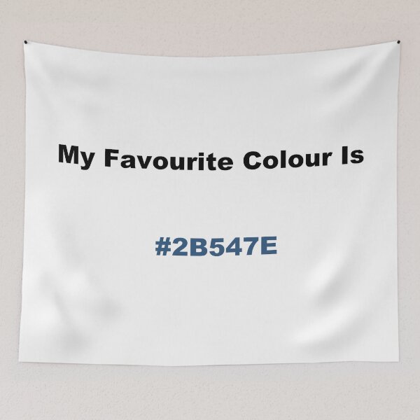 Item preview, My Favourite Colour Is #2B547E designed and sold by kiippers.