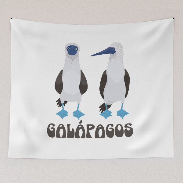 Item preview, Blue-Footed Booby Islas Galapagos Galapagos Islands designed and sold by Anthlete.