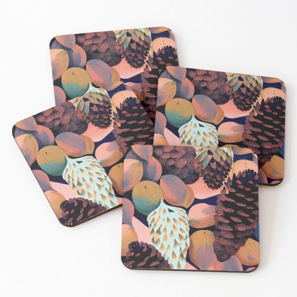Item preview, Pine cone art pattern designed and sold by badbug.