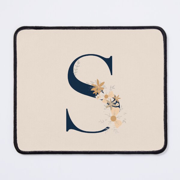 Item preview, Letter S monogram dark blue designed and sold by Bon-mots-jkd.