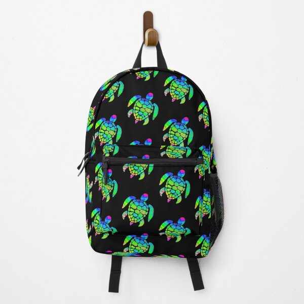 Item preview, Tie Dye Turtle Sea Trippy, hippie , rainbow designed and sold by tiedye4life.