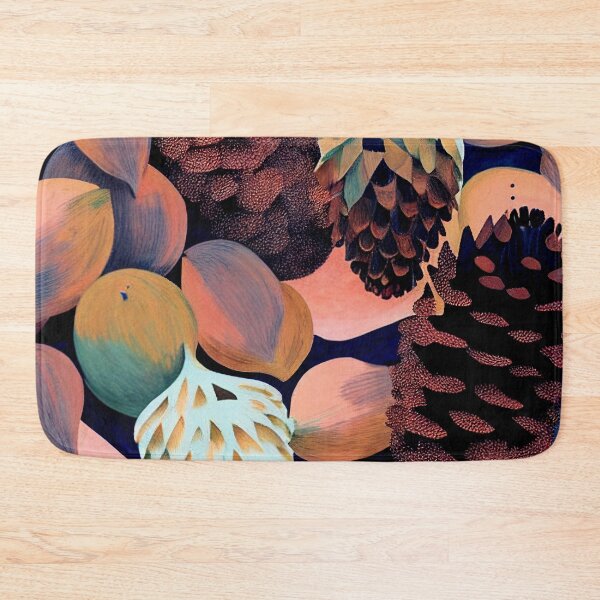 Item preview, Pine cone art pattern designed and sold by badbug.