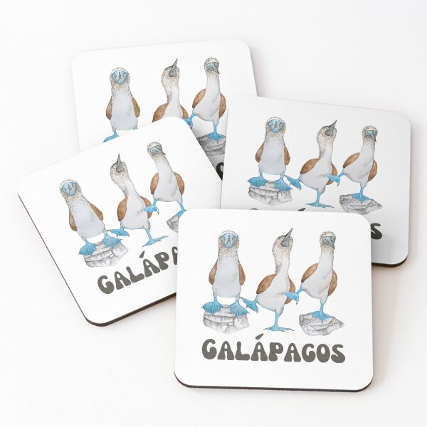 Item preview, Blue-Footed Booby Islas Galapagos Galapagos Islands designed and sold by Anthlete.