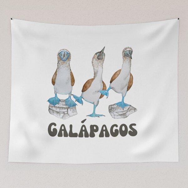 Item preview, Blue-Footed Booby Islas Galapagos Galapagos Islands designed and sold by Anthlete.